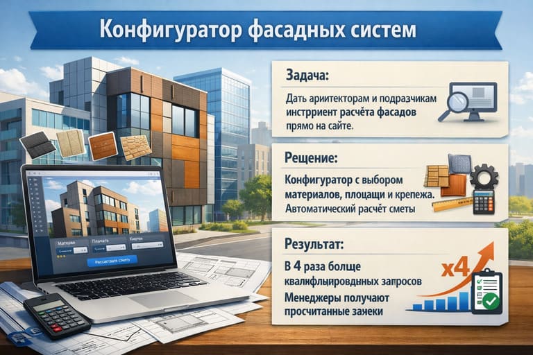 Конфигуратор фасадных систем